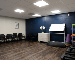 group therapy room at music city detox